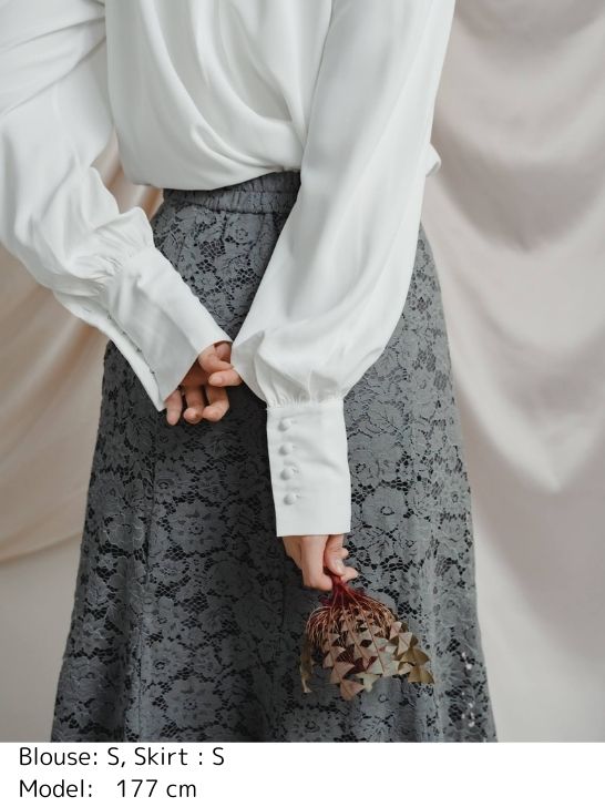 【通常商品】マーメイドレーススカート