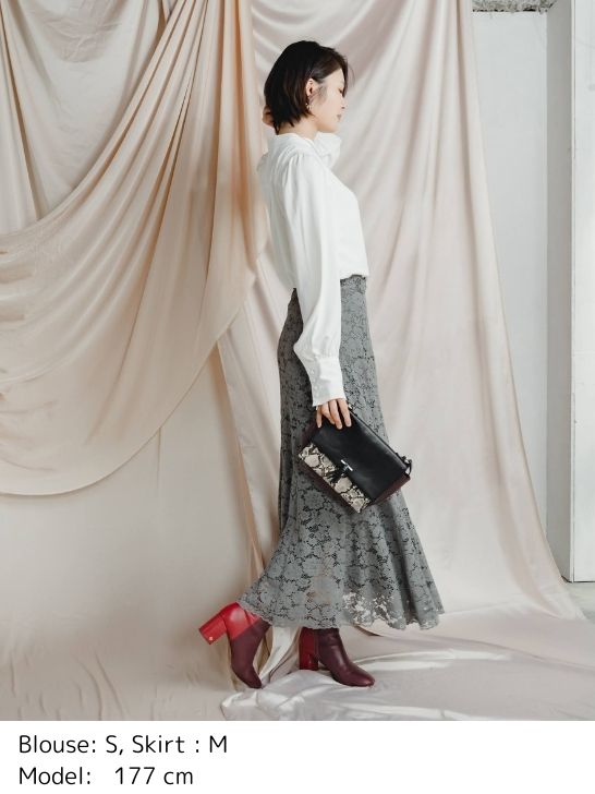 【通常商品】マーメイドレーススカート