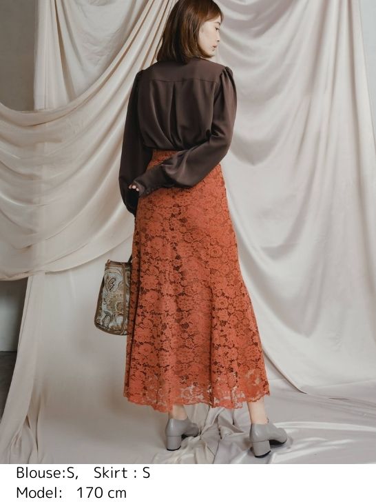 【通常商品】マーメイドレーススカート