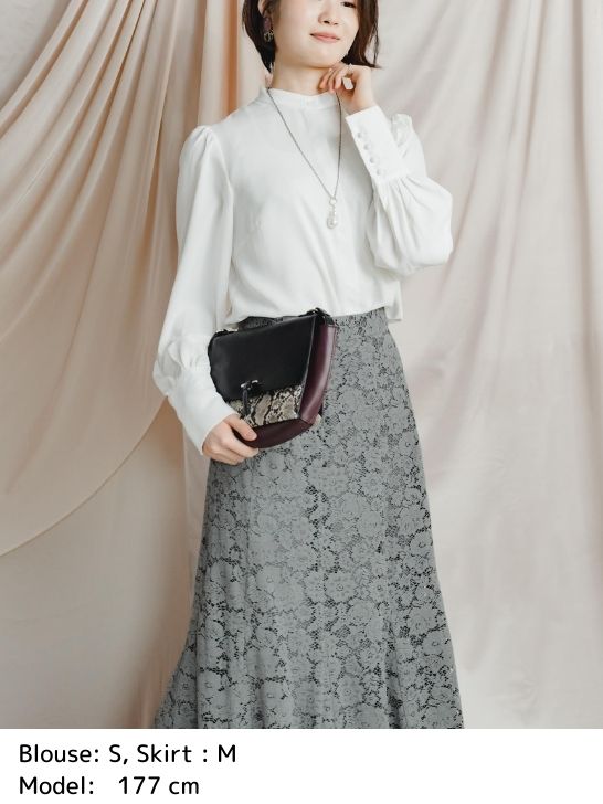 【通常商品】マーメイドレーススカート