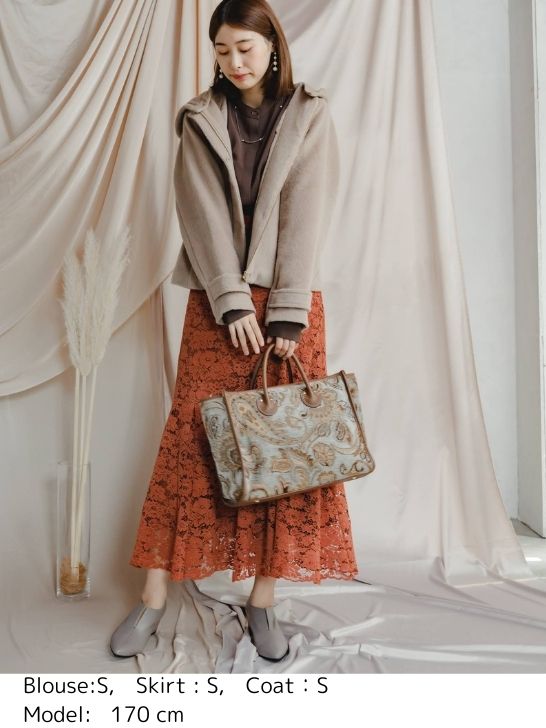 【通常商品】マーメイドレーススカート