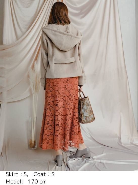 【通常商品】マーメイドレーススカート