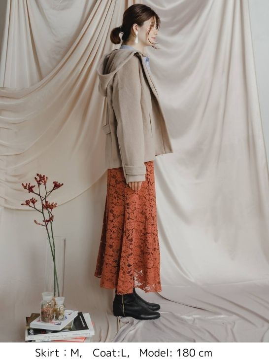 【通常商品】マーメイドレーススカート