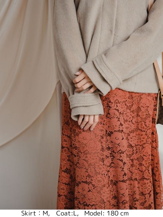 【通常商品】マーメイドレーススカート