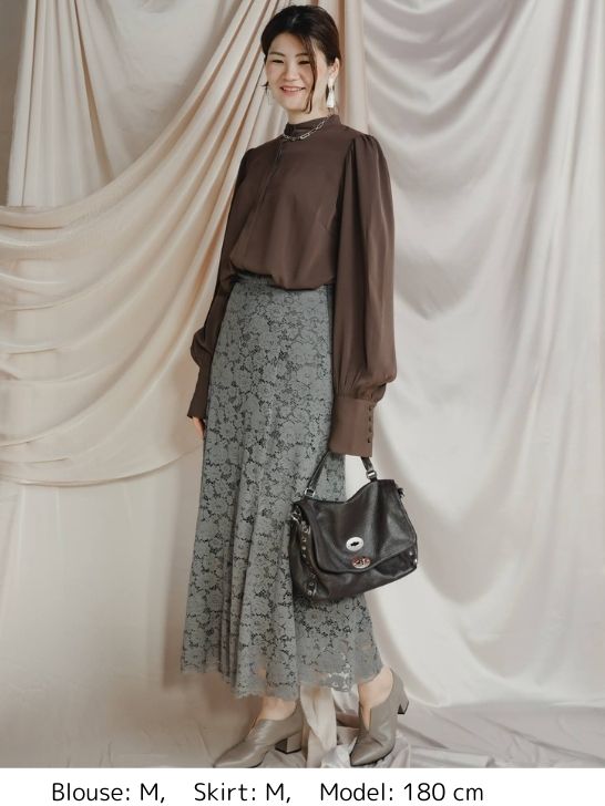 【通常商品】マーメイドレーススカート