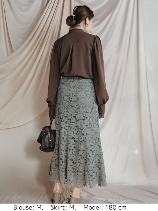 【通常商品】マーメイドレーススカート