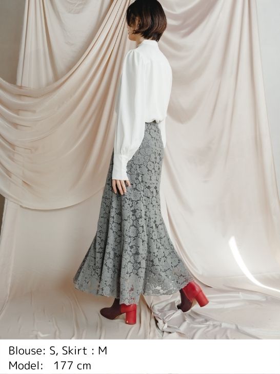 【通常商品】マーメイドレーススカート