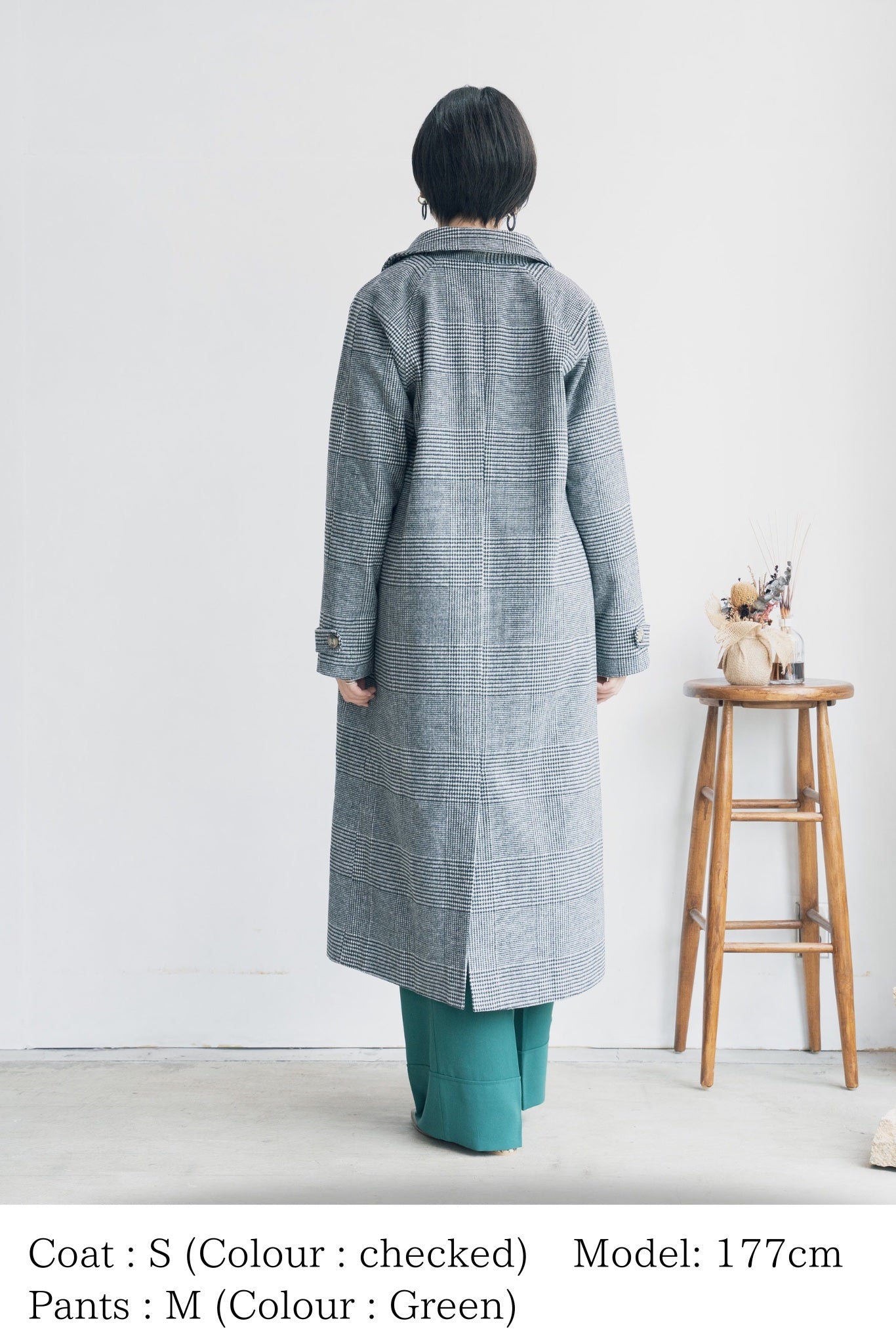 ステンカラーロングコート