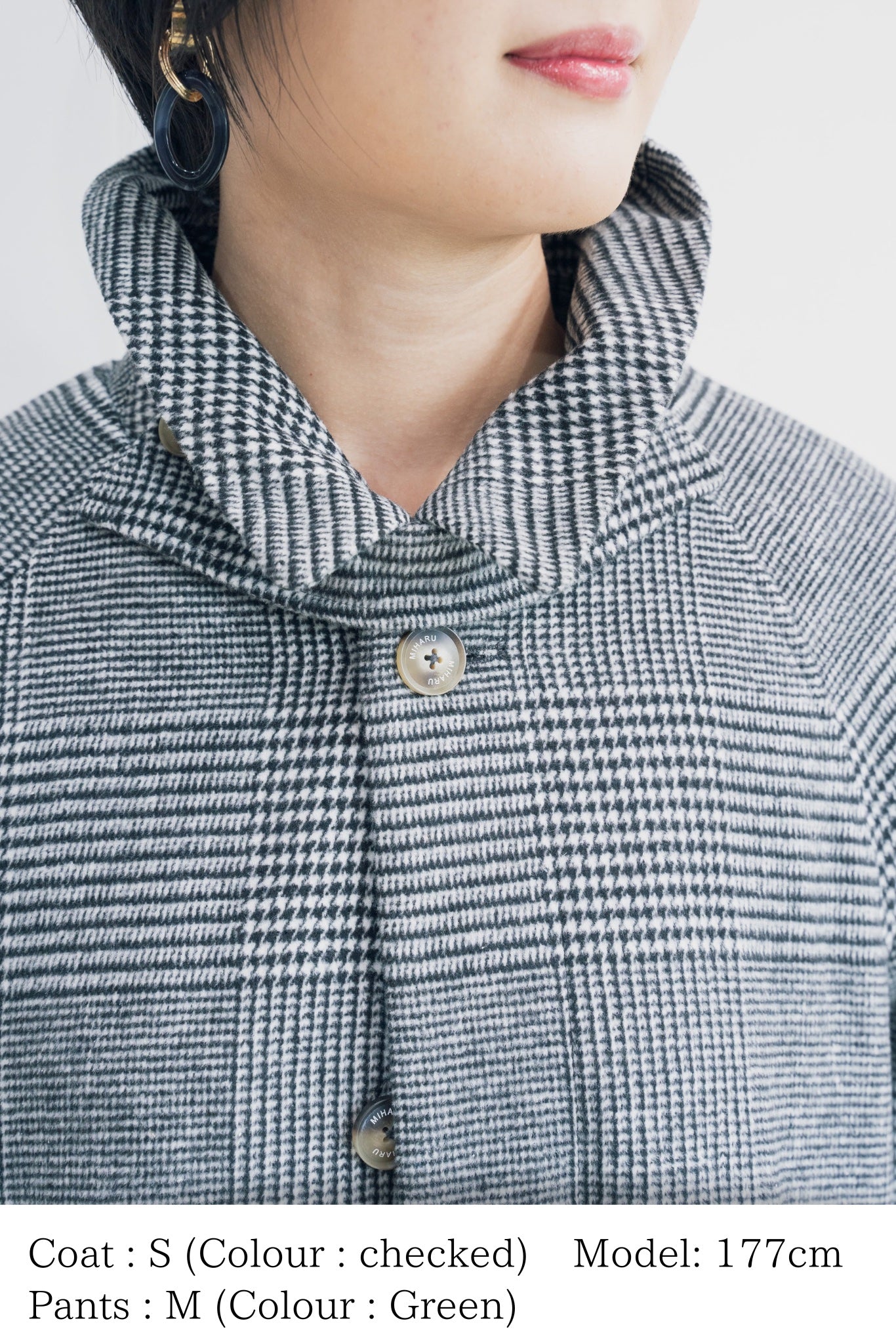 ステンカラーロングコート