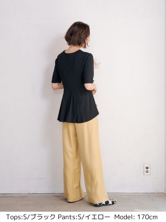 ペプラムTシャツ