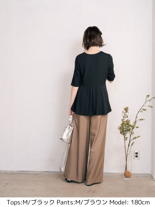 ペプラムTシャツ