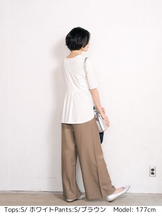 ペプラムTシャツ