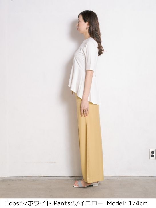 ペプラムTシャツ