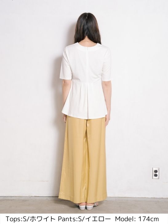 ペプラムTシャツ