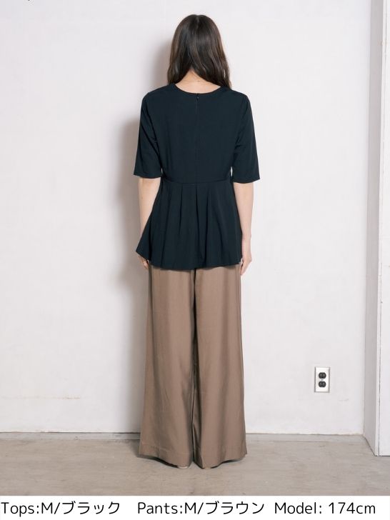 ペプラムTシャツ